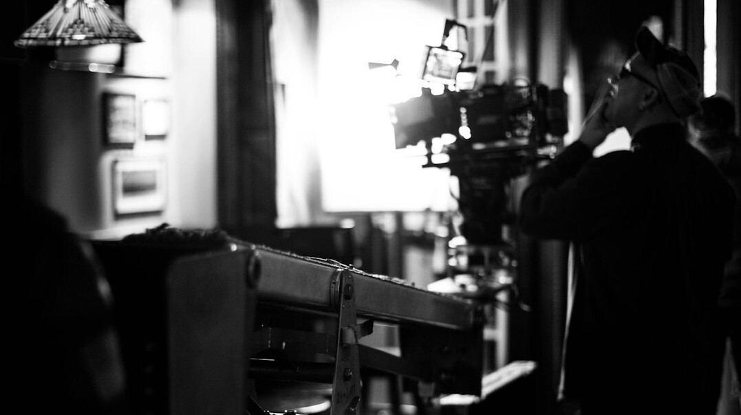 indie film director on set