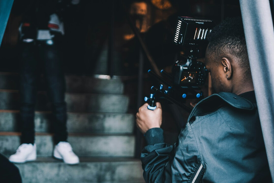 indie film director on set